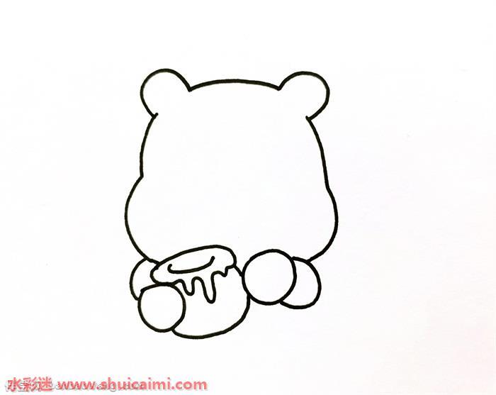 小熊维尼怎么画 小熊维尼简笔画画法