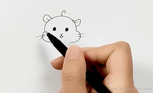 仓鼠弟弟简笔画怎么画 仓鼠弟弟简笔画画法