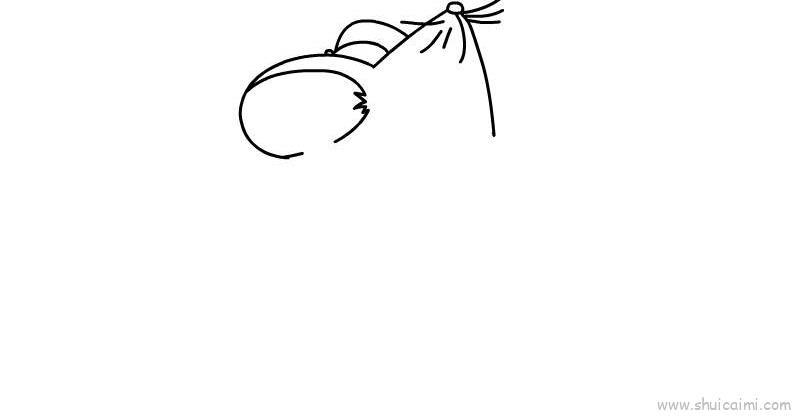 鼠年儿童画怎么画 鼠年简笔画画法
