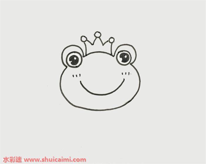 简笔青蛙怎么画 简笔青蛙简笔画步骤图