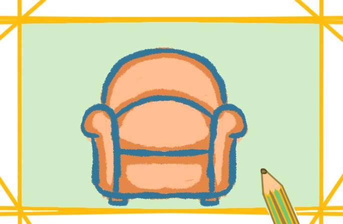 沙发的简笔画图片大全 沙发的简笔画图片大全大图