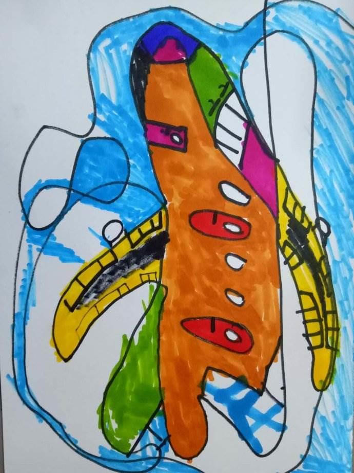 小学生创意简笔画 小学生创意简笔画大全