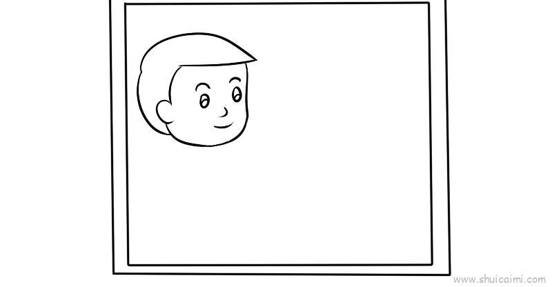 全家福儿童画怎么画 全家福简笔画顺序
