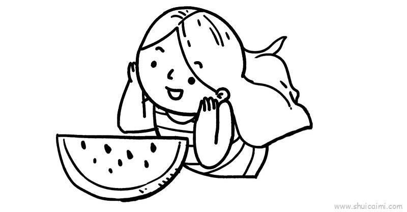 夏至儿童画怎么画 夏至简笔画图片大全