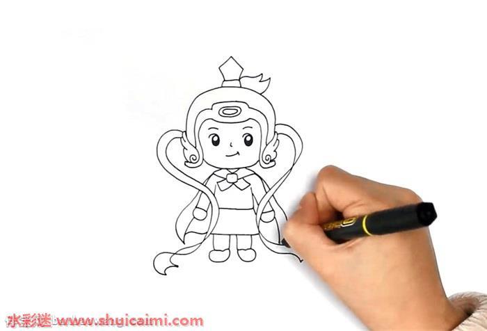 天兵天将怎么画 天兵天将简笔画画法