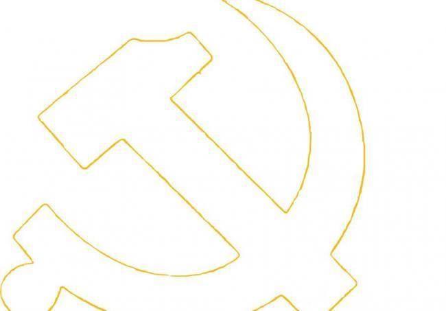 党徽简笔画 党徽简笔画图片