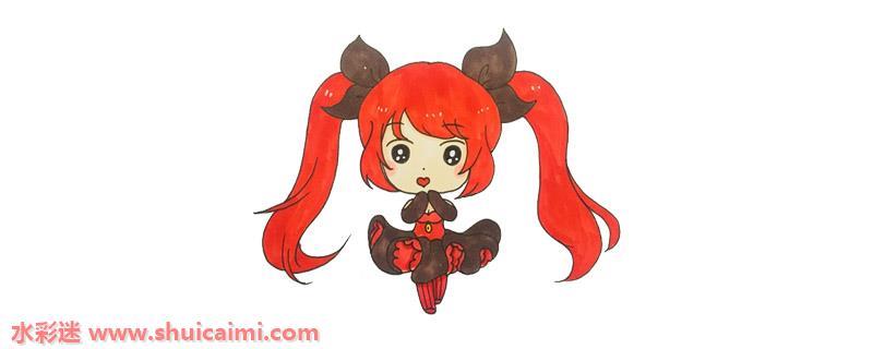 安琪拉怎么画 安琪拉简笔画图片