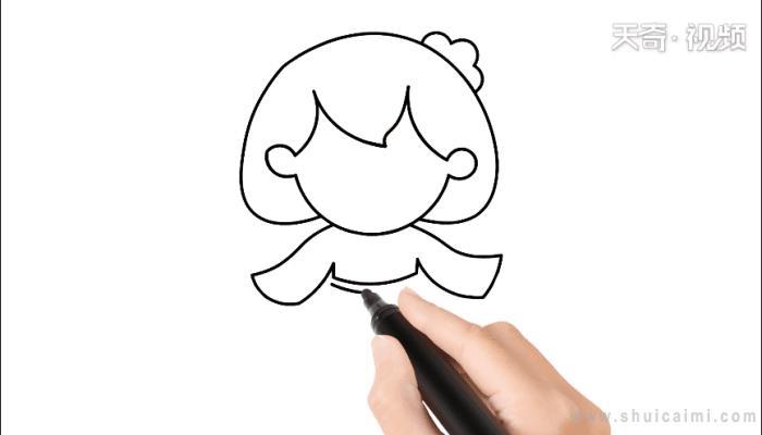 洋娃娃简笔画怎么画 洋娃娃简笔画图片大全