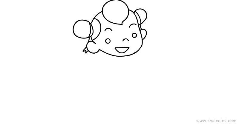 哪吒儿童画怎么画 哪吒简笔画图片大全