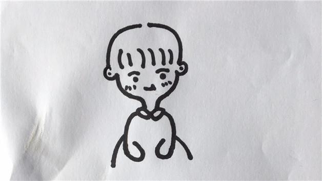 头像简笔画怎么画 头像简笔画步骤