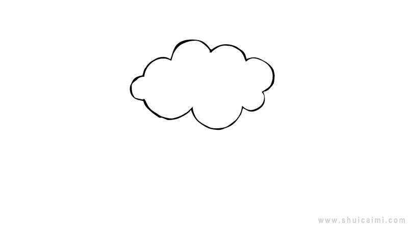 雨滴简笔画怎么画 雨滴简笔画画法