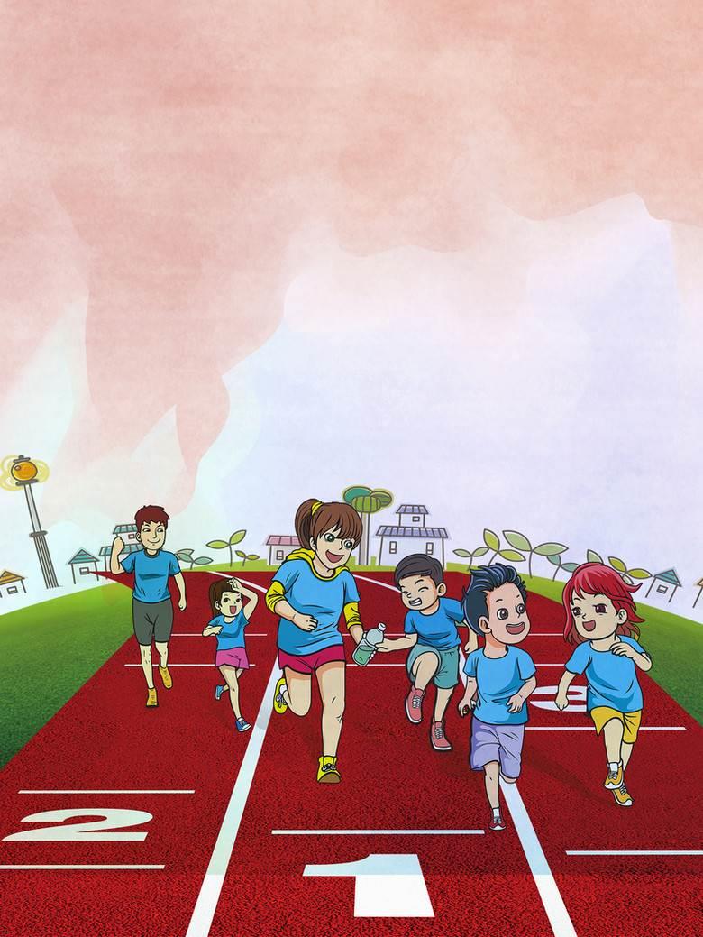 运动会简笔画 运动会简笔画儿童画