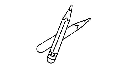 铅笔的画法简笔画图片大全-简笔铅笔的画法最简单