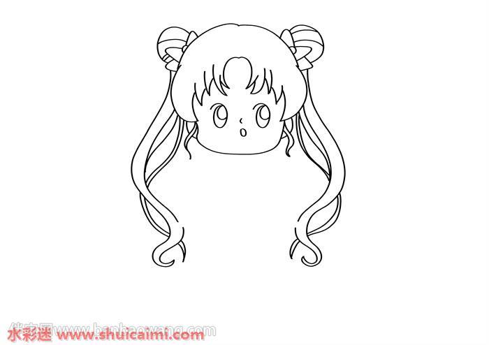 美少女怎么画 美少女简笔画简单易画