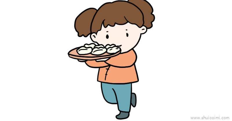 冬至儿童画怎么画 冬至简笔画图片大全