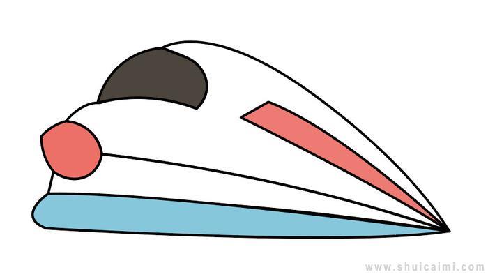 高铁简笔画怎么画 高铁简笔画画法