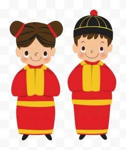 小孩子拜年图片简笔画 小孩子拜年图片简笔画怎么画