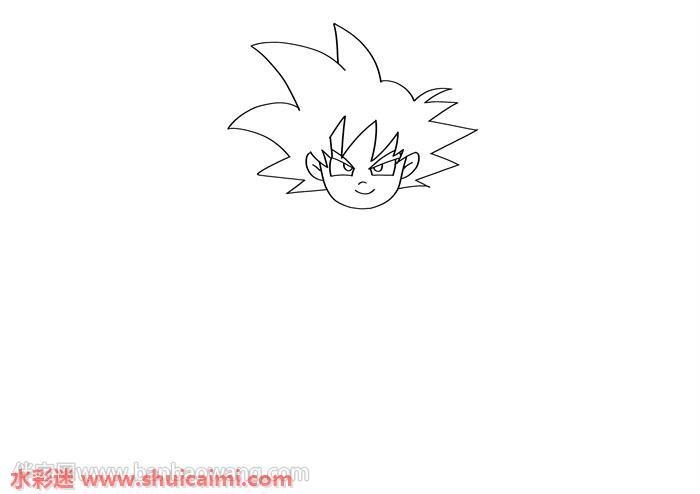 七龙珠孙悟空怎么画 七龙珠孙悟空简笔画图片大全