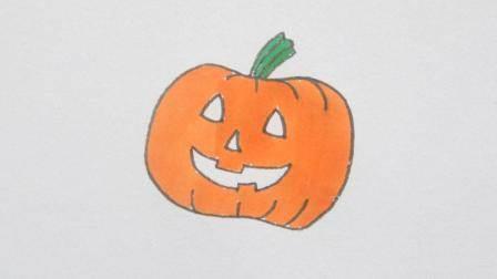 万圣节南瓜简笔画 万圣节南瓜简笔画可爱