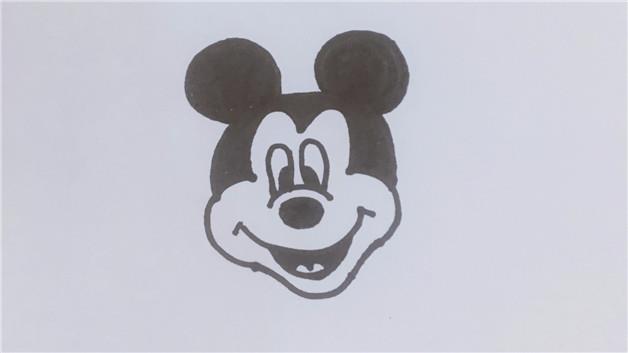 米奇老鼠简笔画怎么画 米奇老鼠简笔画顺序
