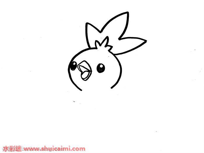 火稚鸡怎么画 火稚鸡简笔画简单