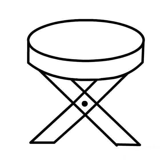 桌子简笔画 桌子简笔画图片大全