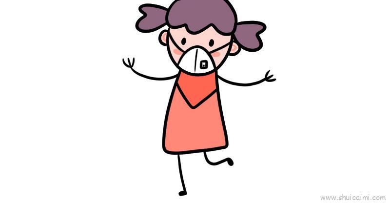 2022抗击疫情儿童画儿童画怎么画 2022抗击疫情儿童画简笔画好看
