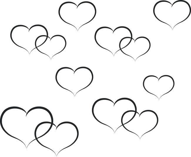 爱心简笔画 爱心简笔画图片