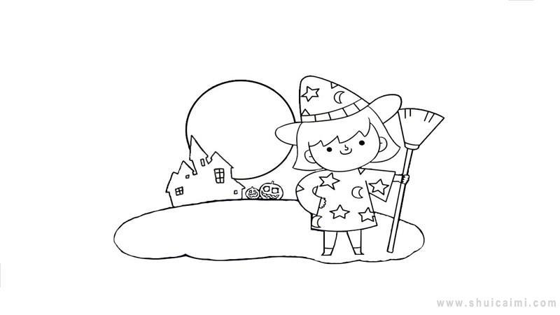 万圣节简笔画怎么画 万圣节简笔画简单又好看