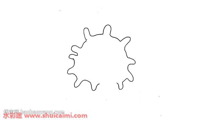 卡通病毒细菌简笔画怎么画?病毒细菌简笔画步骤分享