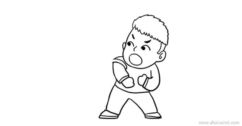 预防传染病儿童画怎么画 预防传染病简笔画顺序
