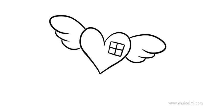 网格本手绘爱心儿童画怎么画 网格本手绘爱心简笔画顺序
