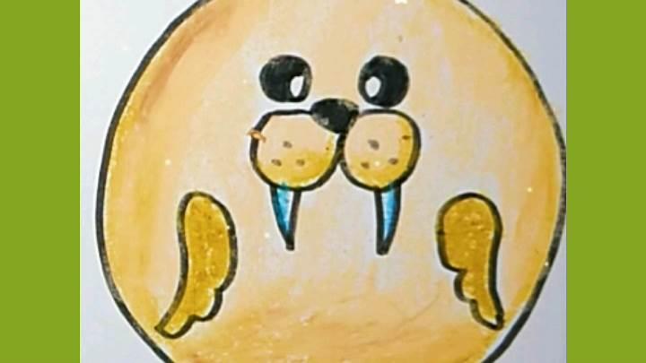 海豹简笔画 海豹简笔画图片