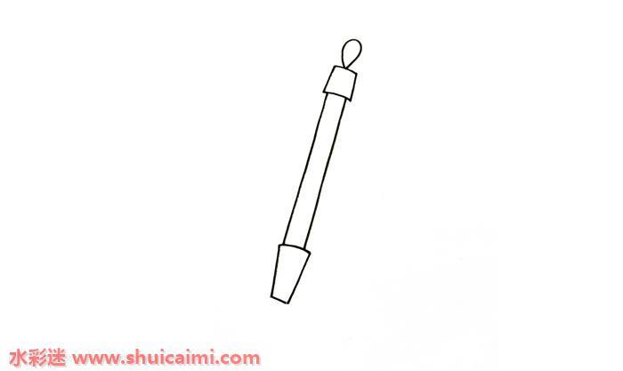 毛笔怎么画 毛笔简笔画简单好看彩色