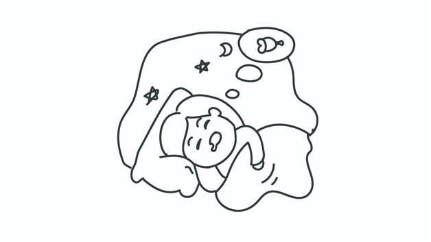 睡觉的简笔画怎么画 睡觉简笔画简单又好看