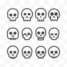 骷髅头简笔画 骷髅头简笔画吓人