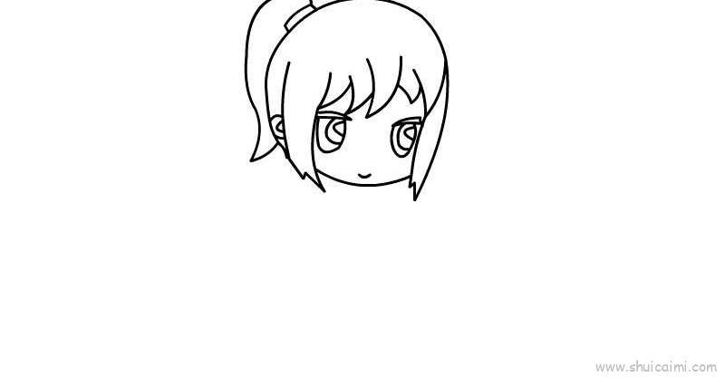 漫画人物少女儿童画怎么画 漫画人物少女简笔画简单又好看