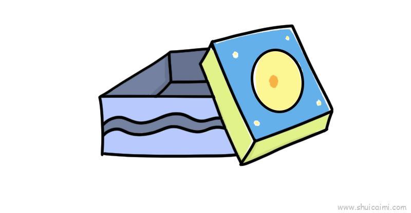 盒子儿童画怎么画 盒子简笔画好看
