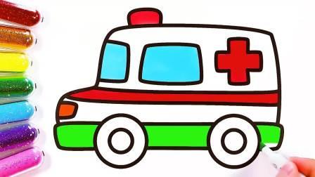 救护车简笔画 救护车简笔画儿童画