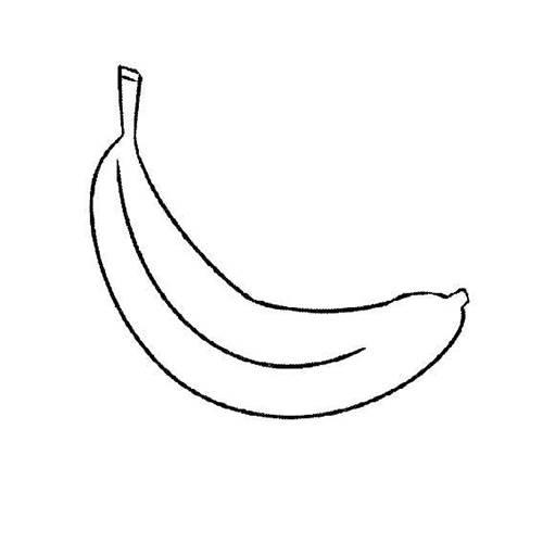 香蕉简笔画 香蕉简笔画儿童