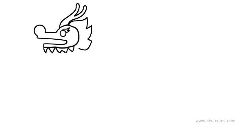 龙舟儿童画怎么画 龙舟简笔画好看