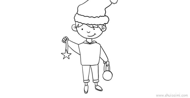 小孩装扮儿童画怎么画 小孩装扮简笔画步骤