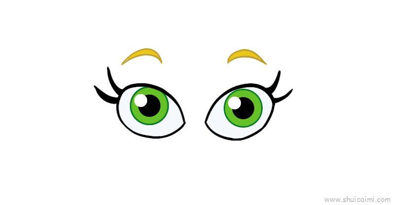 眼睛儿童画怎么画 眼睛简笔画图片大全