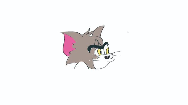 猫和老鼠简笔画怎么画 猫和老鼠简笔画画法
