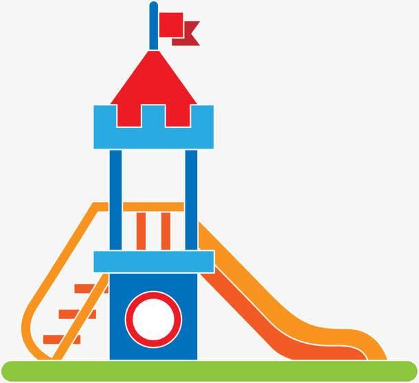 滑梯简笔画图片大全 滑梯简笔画图片大全可爱