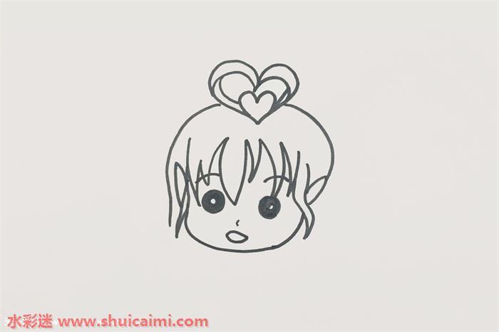 王默怎么画 简单好看的王默简笔画教程