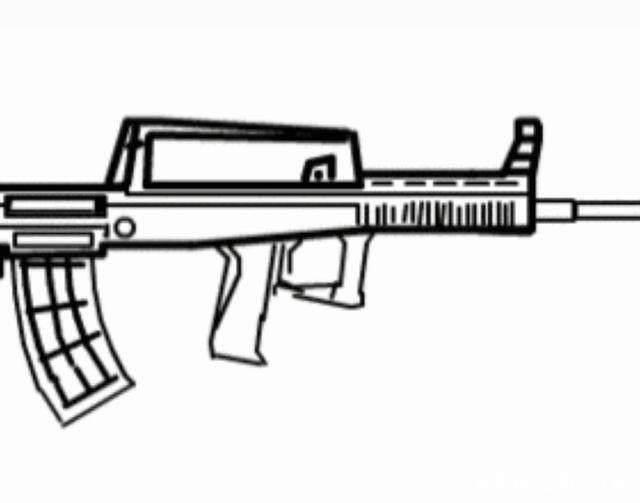 枪简笔画 枪简笔画儿童画