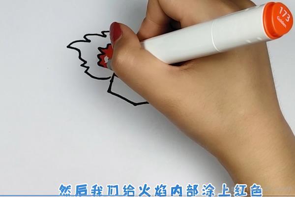 火箭简笔画怎么画 火箭简笔画图片大全