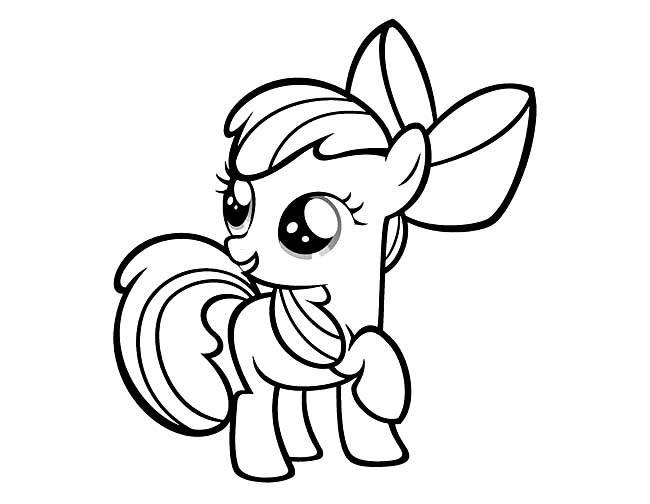 简笔画马 简笔画马头