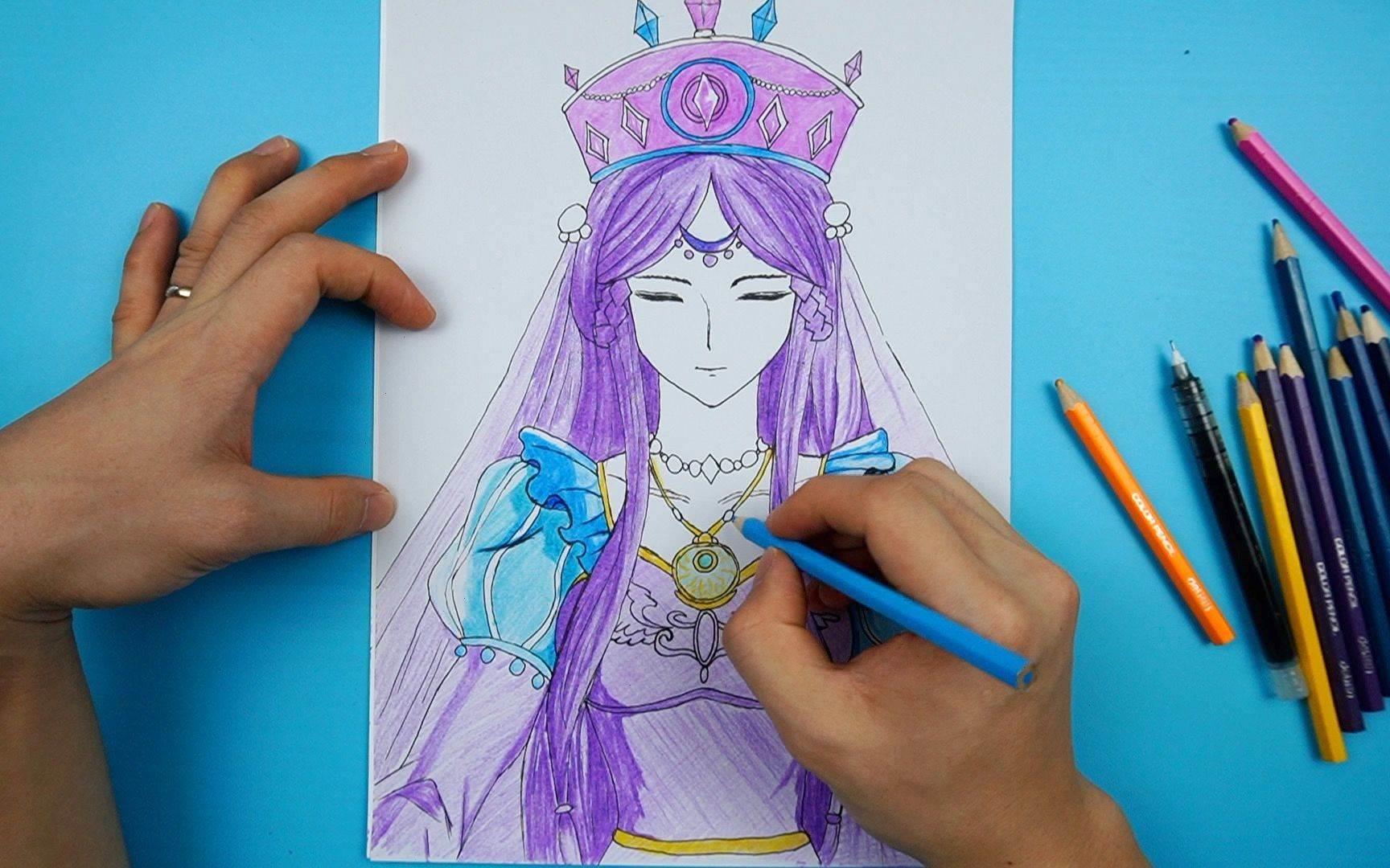 叶罗丽七个仙子简笔画 叶罗丽七个仙子简笔画冰公主